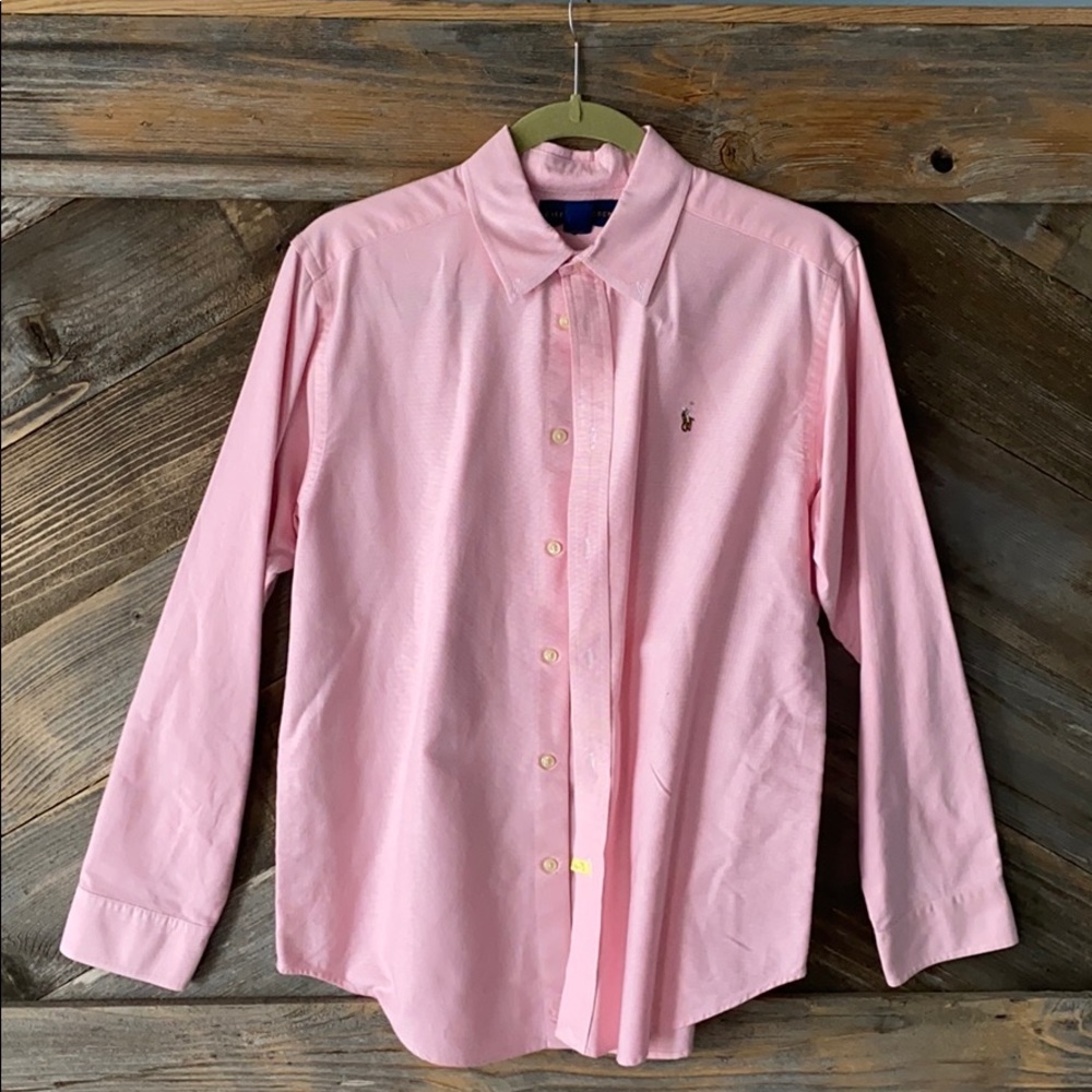 Boys oxford polo shirt